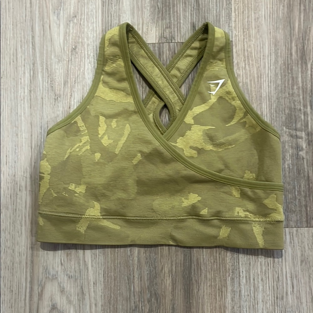Gymshark Camo Sports Bra